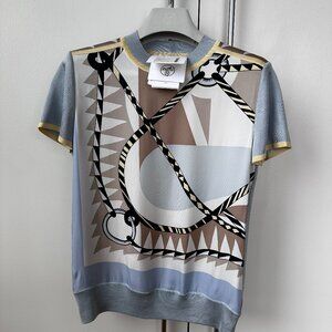 Hermes Silk “Brides de Gala en Desordre” - Size 34